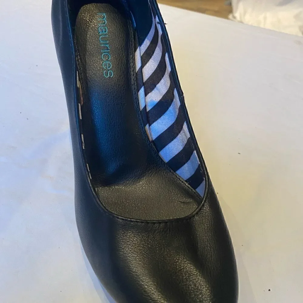 Maurices high heel pump black size 8 1/2M
